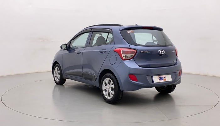 2015 Hyundai Grand i10 SPORTZ 1.2 KAPPA VTVT, Petrol, Manual, 48,303 km, Left Back Diagonal