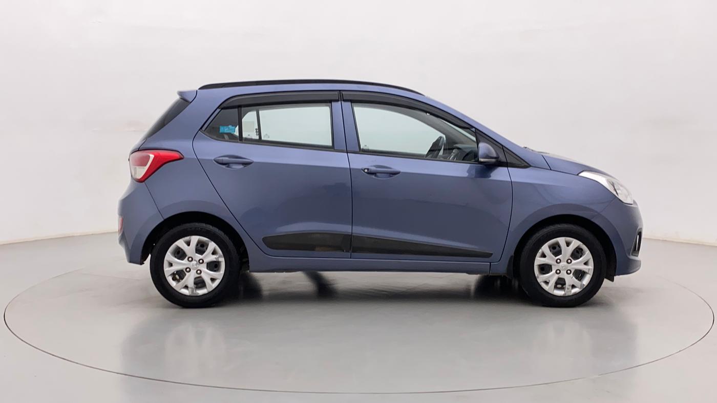 2015 Hyundai Grand i10 SPORTZ 1.2 KAPPA VTVT, Petrol, Manual, 48,303 km, Right Side View