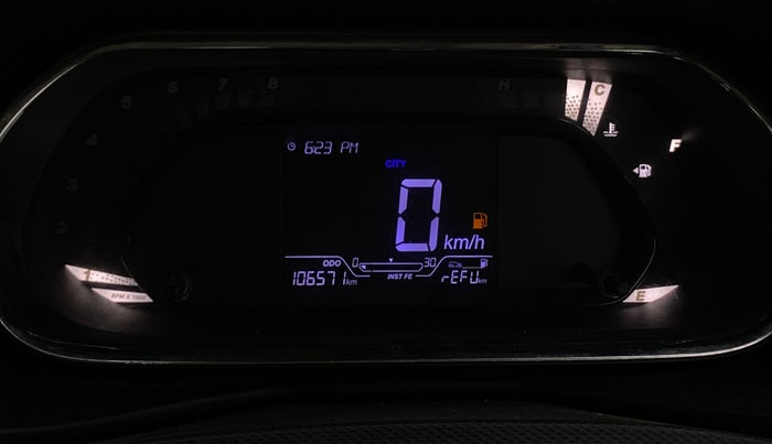 2020 Tata NEXON XZ PETROL, Petrol, Manual, 1,06,567 km, Odometer Image