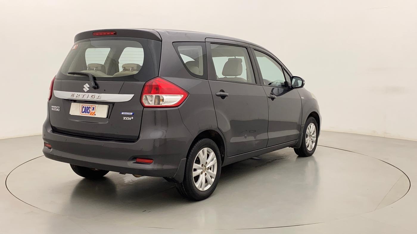 2016 Maruti Ertiga ZDI + SHVS, Diesel, Manual, 91,200 km, Right Back Diagonal