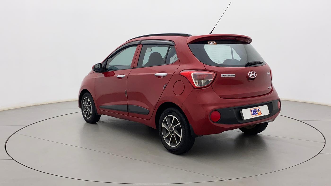 2018 Hyundai Grand i10 ASTA 1.2 KAPPA VTVT, Petrol, Manual, 40,888 km, Left Back Diagonal