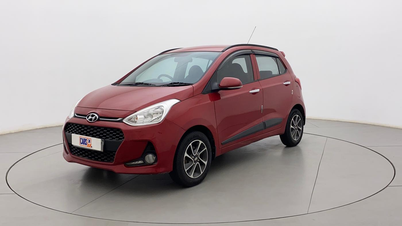 2018 Hyundai Grand i10 ASTA 1.2 KAPPA VTVT, Petrol, Manual, 40,888 km, Left Front Diagonal