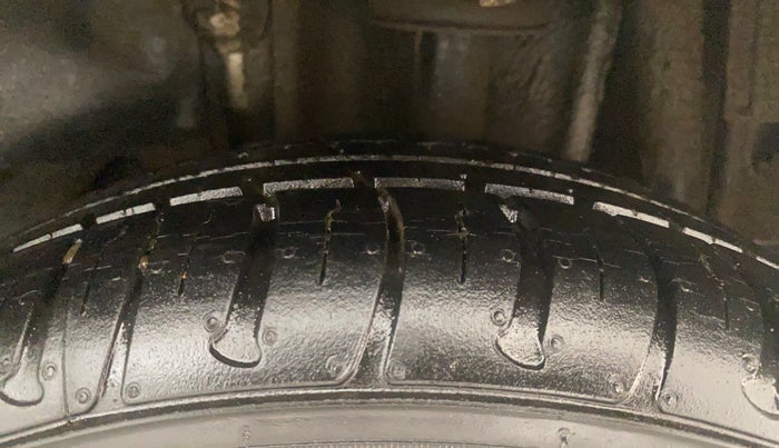 2018 Tata Tiago XZA PETROL, Petrol, Automatic, 9,645 km, Left Rear Tyre Tread