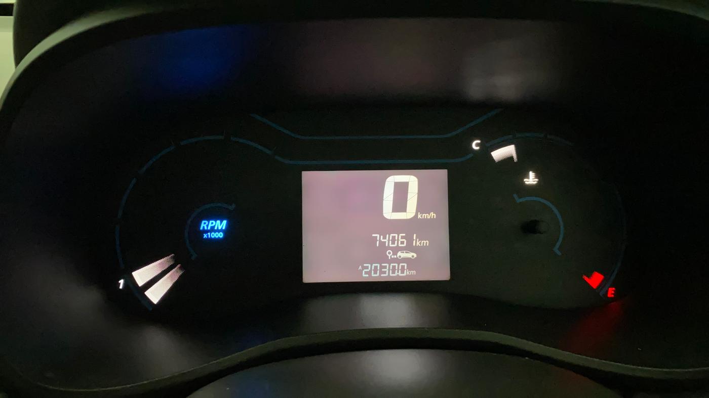 2019 Renault Kwid RXT 1.0 (O), Petrol, Manual, 74,041 km, Odometer Image