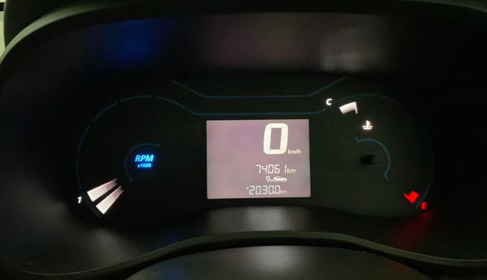 2019 Renault Kwid RXT 1.0 (O), Petrol, Manual, 74,041 km, Odometer Image