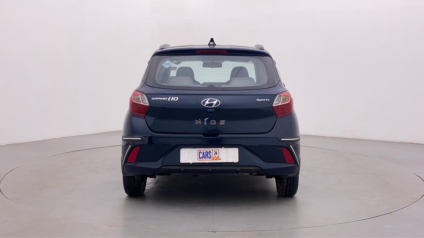 2022 Hyundai GRAND I10 NIOS SPORTZ 1.2 KAPPA VTVT CNG, CNG, Manual, 17,428 km, Back/Rear