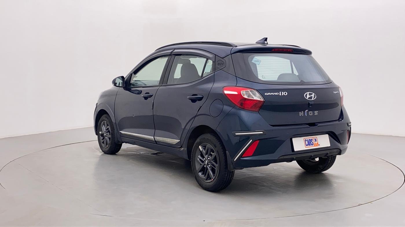 2022 Hyundai GRAND I10 NIOS SPORTZ 1.2 KAPPA VTVT CNG, CNG, Manual, 17,428 km, Left Back Diagonal
