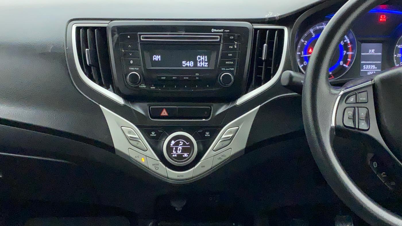 2016 Maruti Baleno DELTA PETROL 1.2, Petrol, Manual, 53,339 km, Air Conditioner