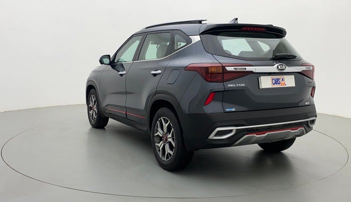 2020 KIA SELTOS 1.4 GTX+ TURBO GDI PETROL AT, Petrol, Automatic, 17,415 km, Left Back Diagonal
