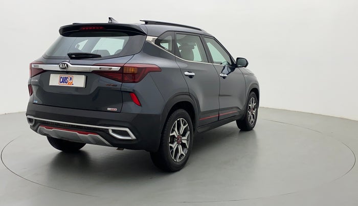 2020 KIA SELTOS 1.4 GTX+ TURBO GDI PETROL AT, Petrol, Automatic, 17,415 km, Right Back Diagonal