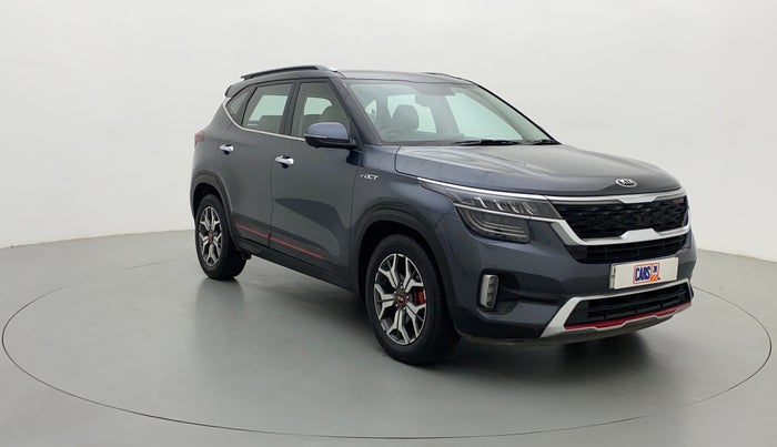 2020 KIA SELTOS 1.4 GTX+ TURBO GDI PETROL AT, Petrol, Automatic, 17,415 km, Right Front Diagonal