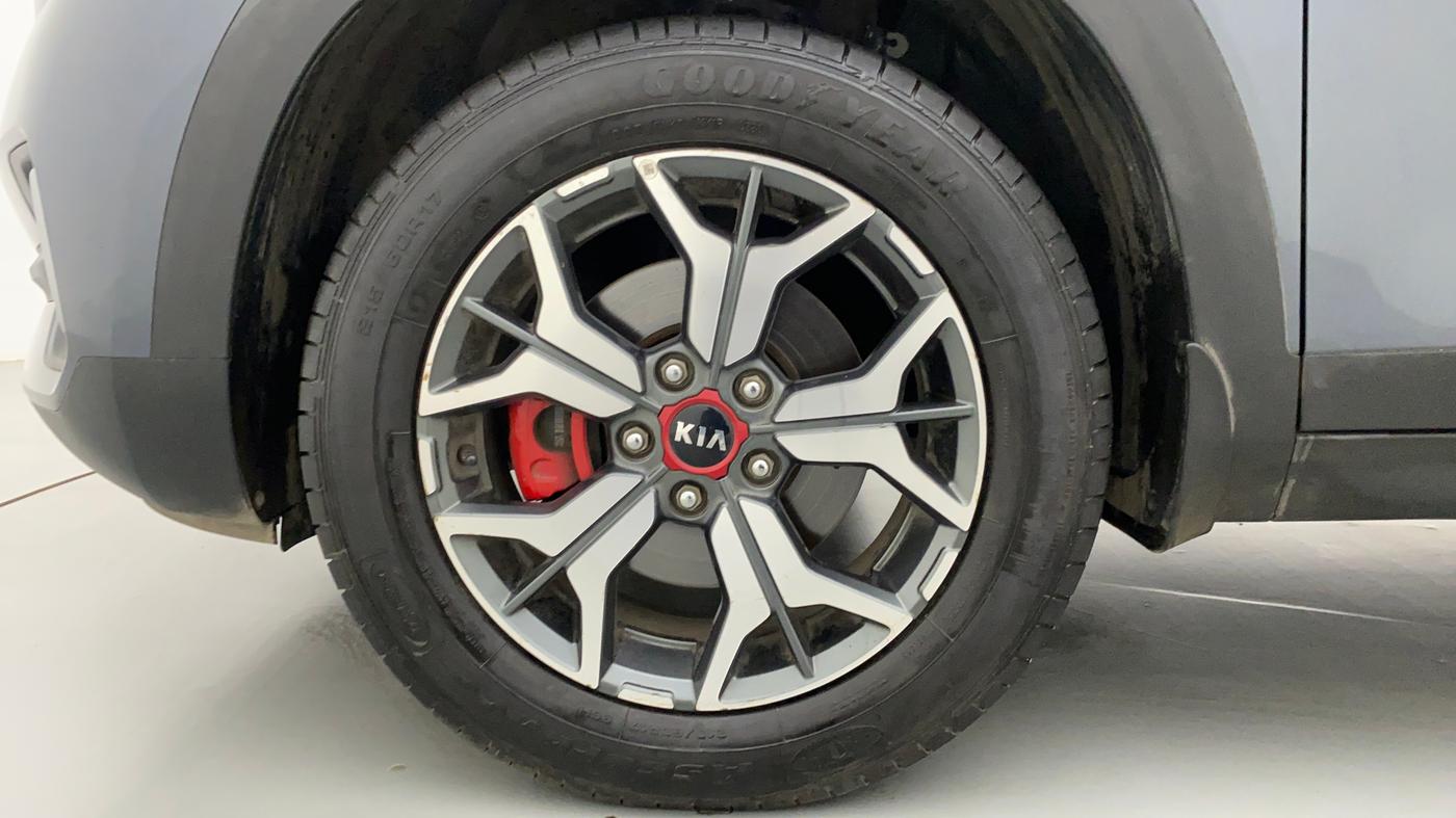 2020 KIA SELTOS 1.4 GTX+ TURBO GDI PETROL AT, Petrol, Automatic, 17,415 km, Left Front Wheel