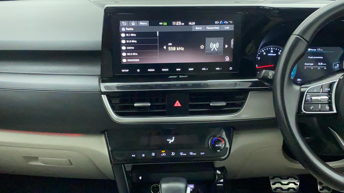 2020 KIA SELTOS 1.4 GTX+ TURBO GDI PETROL AT, Petrol, Automatic, 17,415 km, Air Conditioner