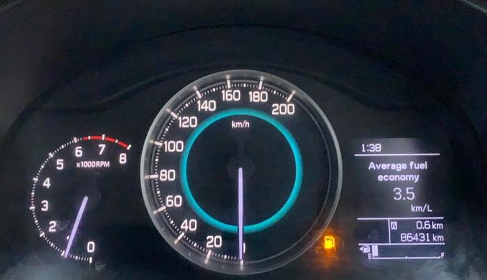 2017 Maruti IGNIS DELTA 1.2 K12, Petrol, Manual, 86,552 km, Odometer Image