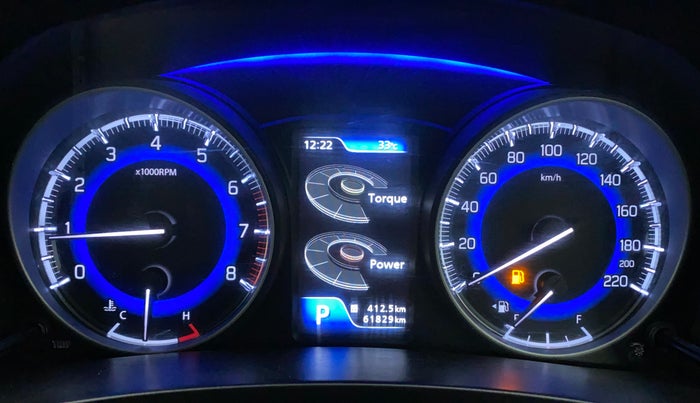 2017 Maruti Baleno ZETA CVT PETROL 1.2, Petrol, Automatic, 61,939 km, Odometer Image