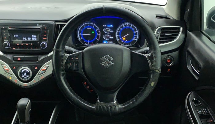 2017 Maruti Baleno ZETA CVT PETROL 1.2, Petrol, Automatic, 61,939 km, Steering Wheel Close Up