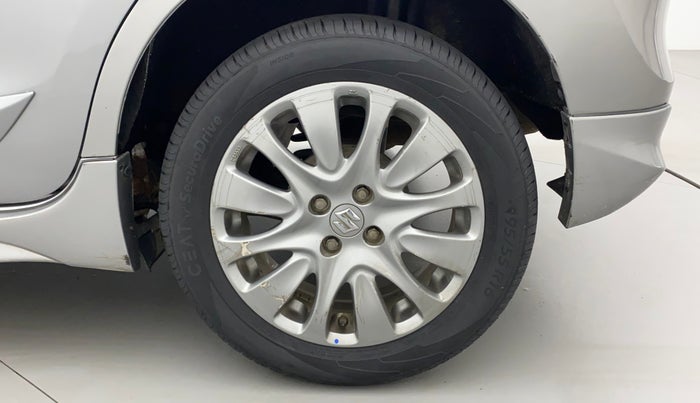 2017 Maruti Baleno ZETA CVT PETROL 1.2, Petrol, Automatic, 61,939 km, Left Rear Wheel
