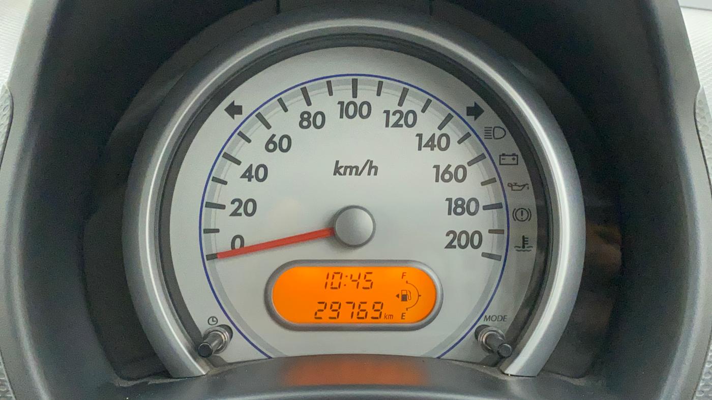 2010 Maruti Ritz VXI, Petrol, Manual, 29,768 km, Odometer Image
