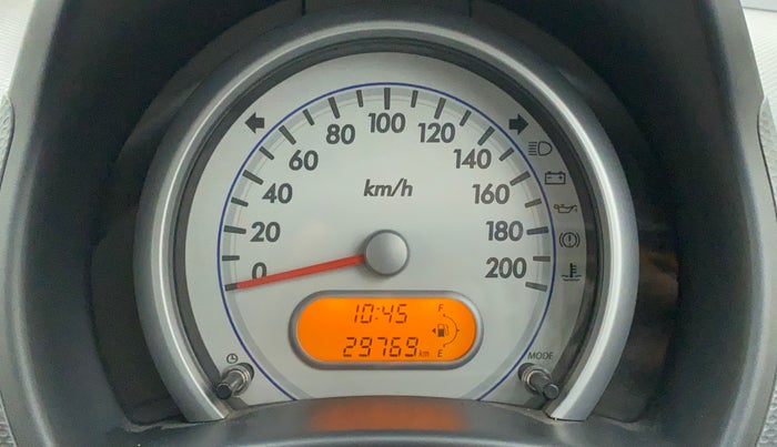 2010 Maruti Ritz VXI, Petrol, Manual, 29,768 km, Odometer Image