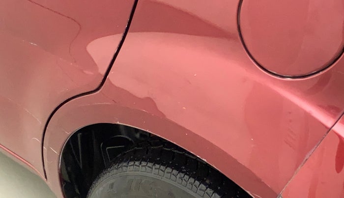 2010 Maruti Ritz VXI, Petrol, Manual, 29,768 km, Left quarter panel - Minor scratches