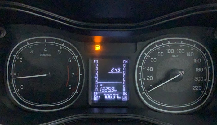2020 Maruti Vitara Brezza VXI, Petrol, Manual, 70,777 km, Odometer Image