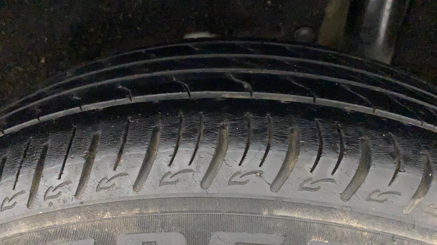 2020 Maruti Vitara Brezza VXI, Petrol, Manual, 70,777 km, Left Rear Tyre Tread