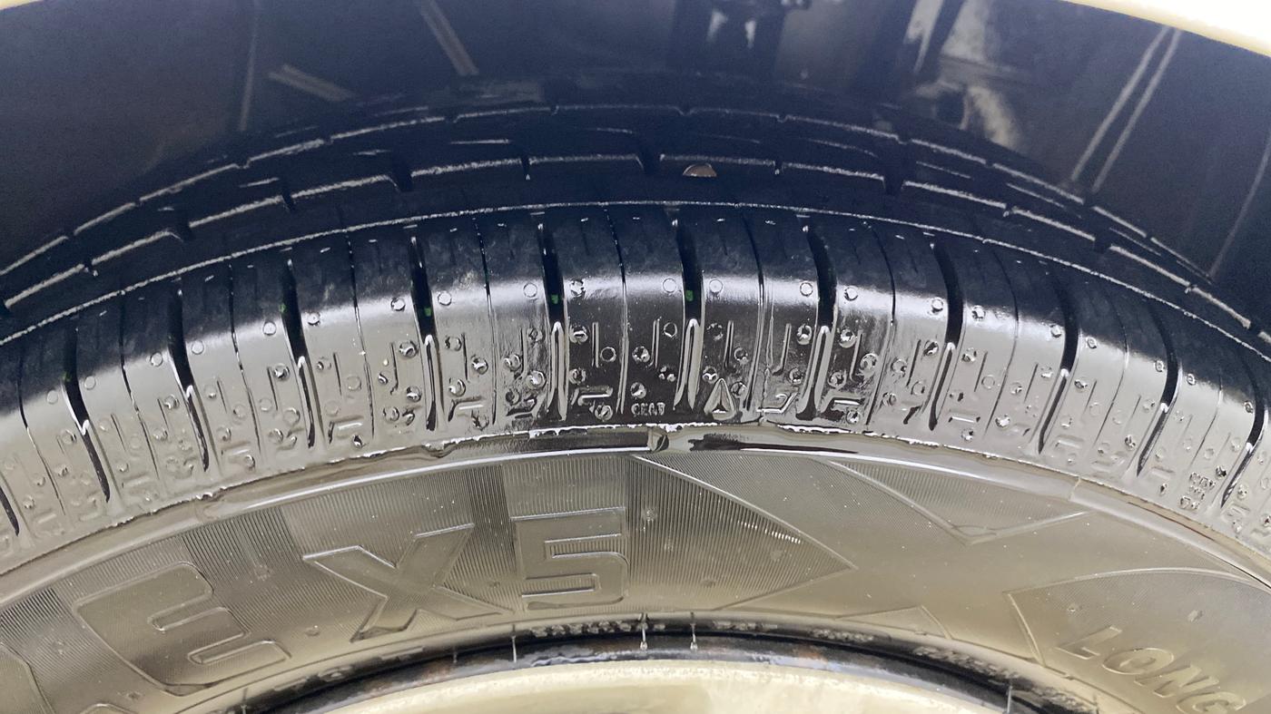 2018 Datsun Go T(O), Petrol, Manual, 45,518 km, Right Front Tyre Tread