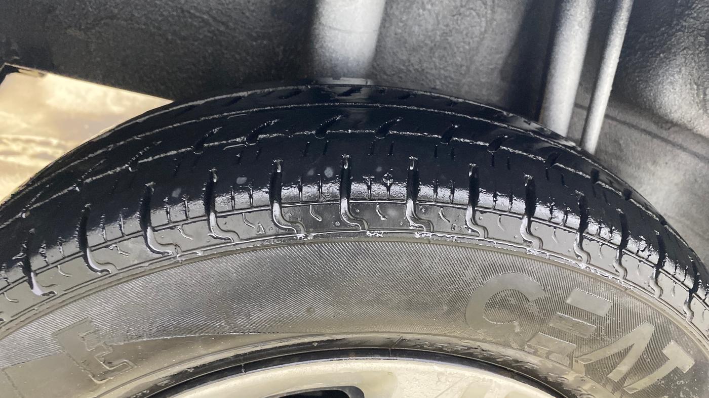 2018 Datsun Go T(O), Petrol, Manual, 45,518 km, Right Rear Tyre Tread