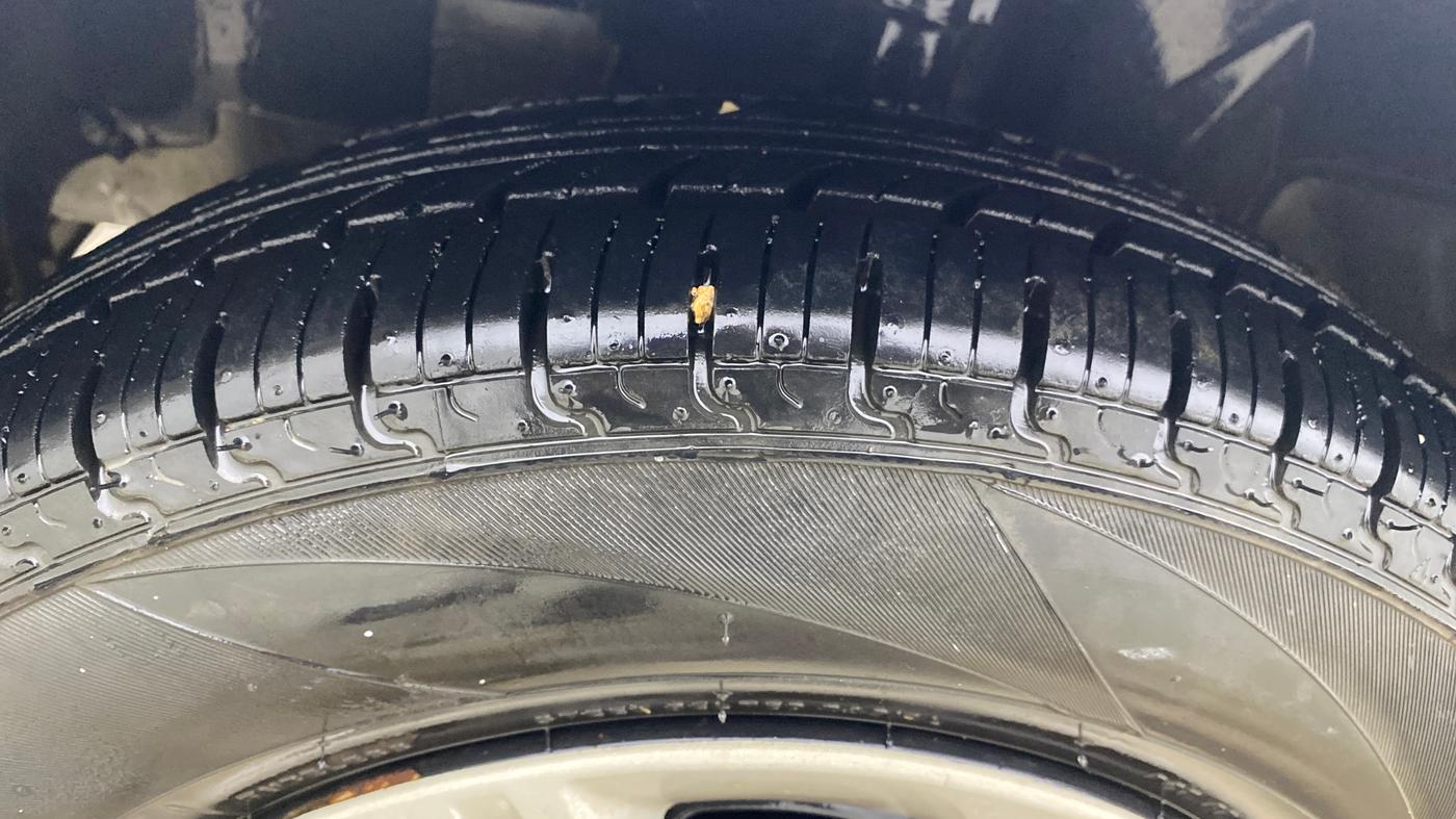 2018 Datsun Go T(O), Petrol, Manual, 45,518 km, Left Front Tyre Tread