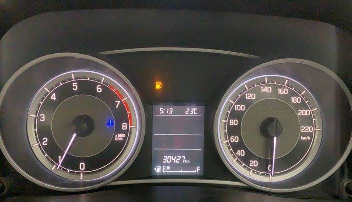 2017 Maruti Dzire ZXI PLUS, Petrol, Manual, 30,427 km, Odometer Image