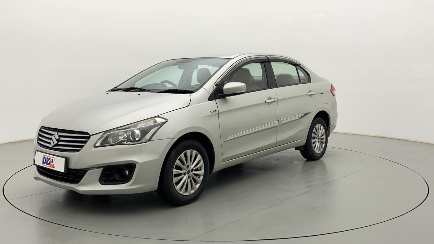 2016 Maruti Ciaz ZXI AMT, Petrol, Automatic, 96,614 km, Left Front Diagonal