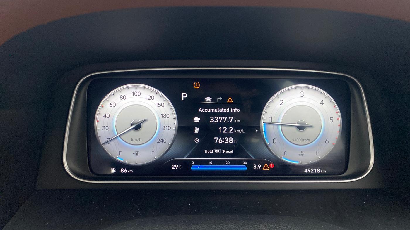 2021 Hyundai ALCAZAR PLATINUM(O) 7STR 1.5 AT, Diesel, Automatic, 49,215 km, Odometer Image
