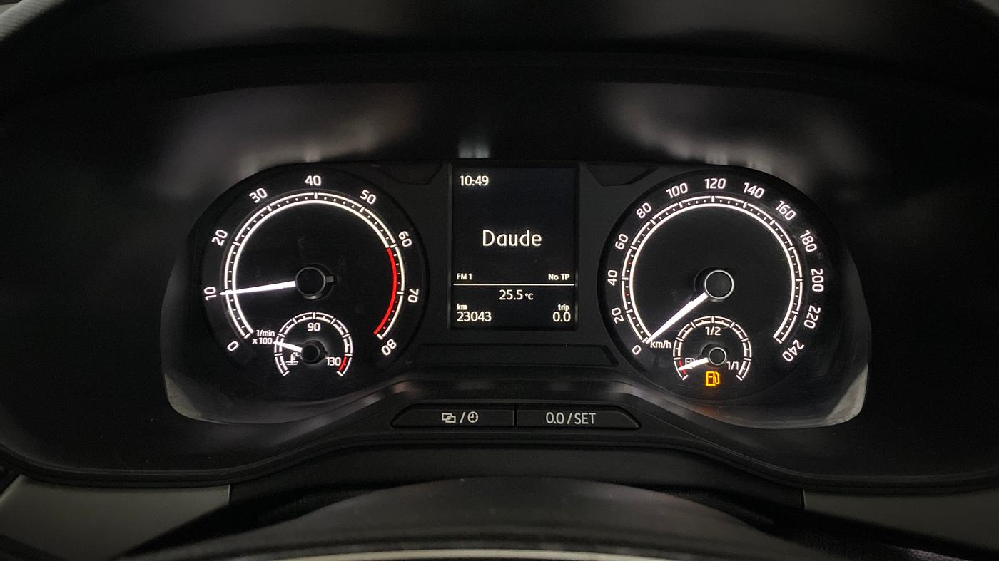 2022 Skoda KUSHAQ AMBITION 1.0L TSI MT, Petrol, Manual, 23,042 km, Odometer Image
