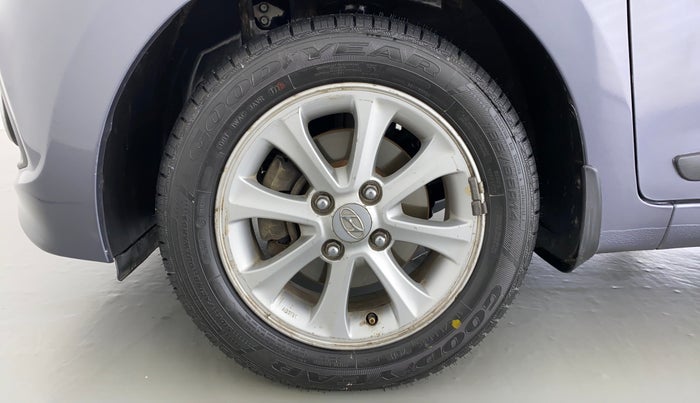 2015 Hyundai Grand i10 ASTA 1.1 CRDI, Diesel, Manual, 90,706 km, Left Front Wheel