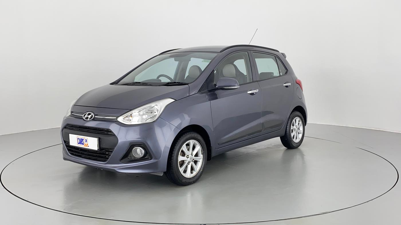 2015 Hyundai Grand i10 ASTA 1.1 CRDI, Diesel, Manual, 90,706 km, Left Front Diagonal