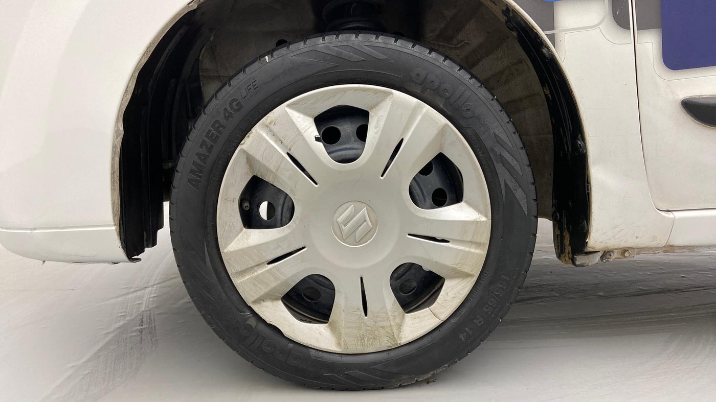 2012 Maruti Wagon R 1.0 VXI, Petrol, Manual, 1,13,543 km, Left Front Wheel