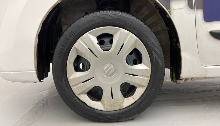2012 Maruti Wagon R 1.0 VXI, Petrol, Manual, 1,13,543 km, Left Front Wheel