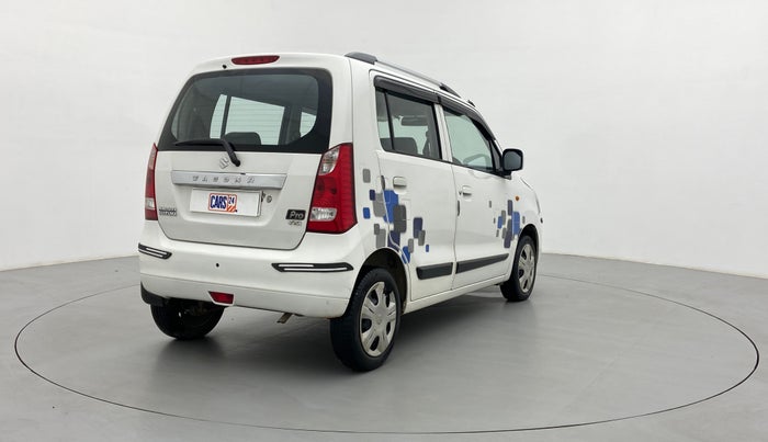 2012 Maruti Wagon R 1.0 VXI, Petrol, Manual, 1,13,543 km, Right Back Diagonal