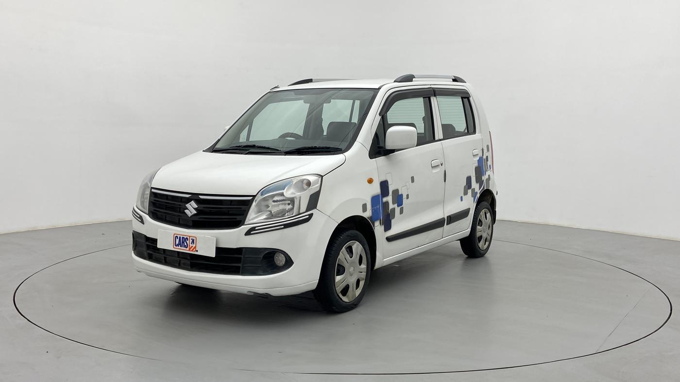 2012 Maruti Wagon R 1.0 VXI, Petrol, Manual, 1,13,543 km, Left Front Diagonal