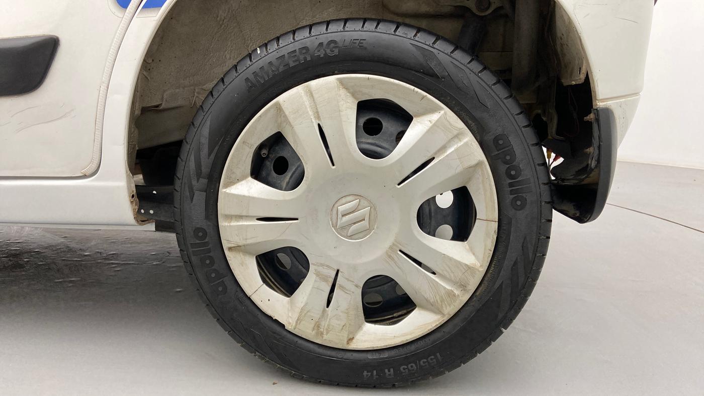 2012 Maruti Wagon R 1.0 VXI, Petrol, Manual, 1,13,543 km, Left Rear Wheel