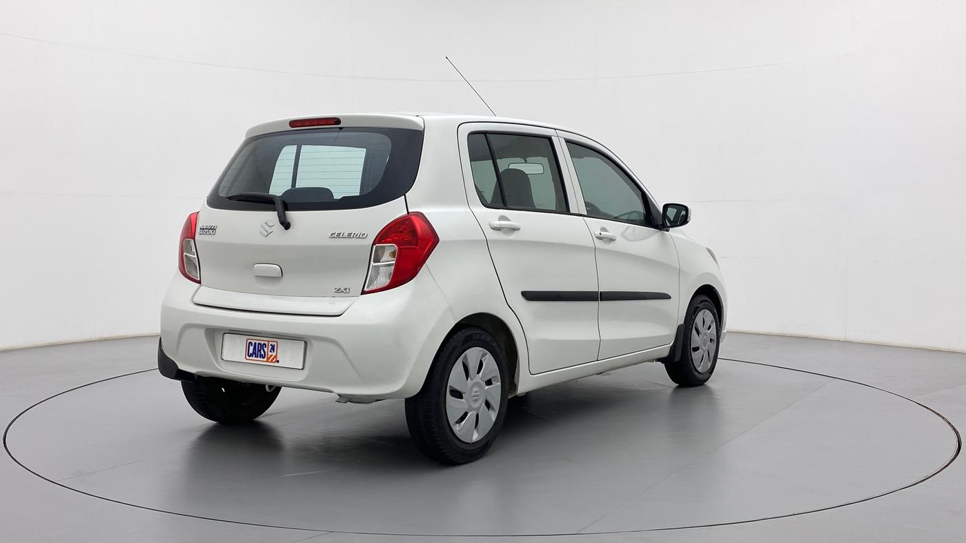2018 Maruti Celerio ZXI D, CNG, Manual, 55,777 km, Right Back Diagonal