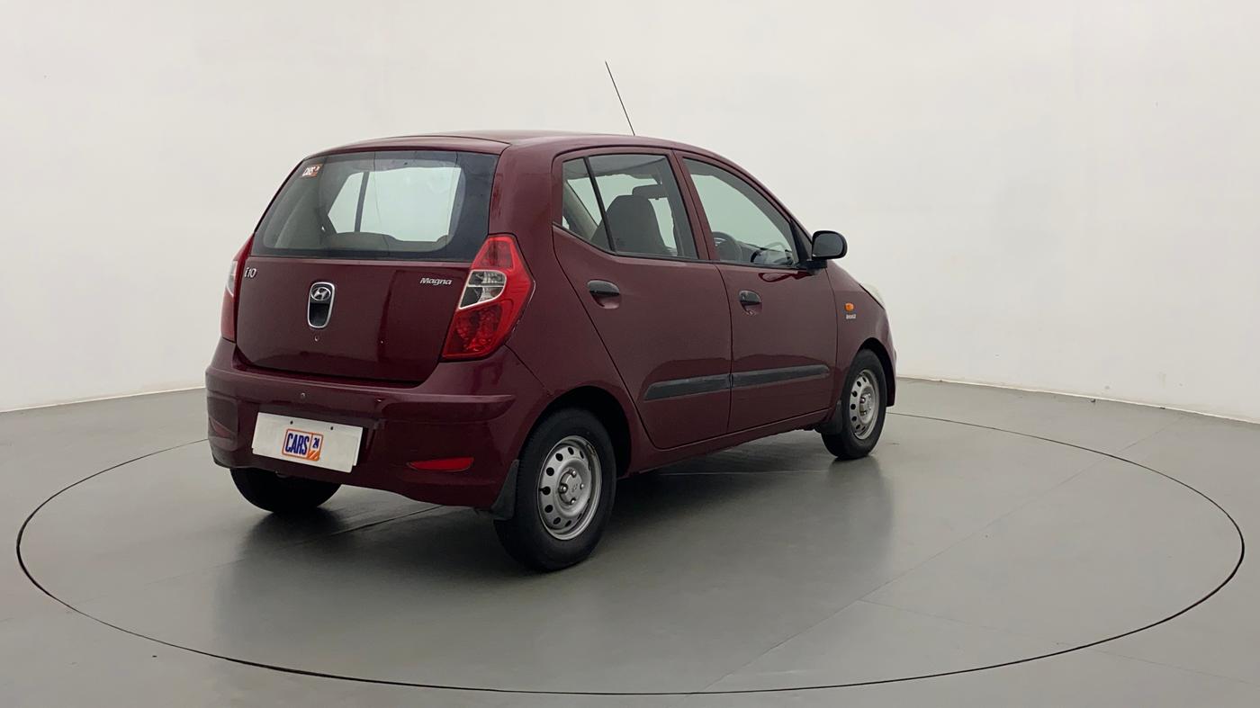 2013 Hyundai i10 MAGNA 1.1, Petrol, Manual, 80,058 km, Right Back Diagonal