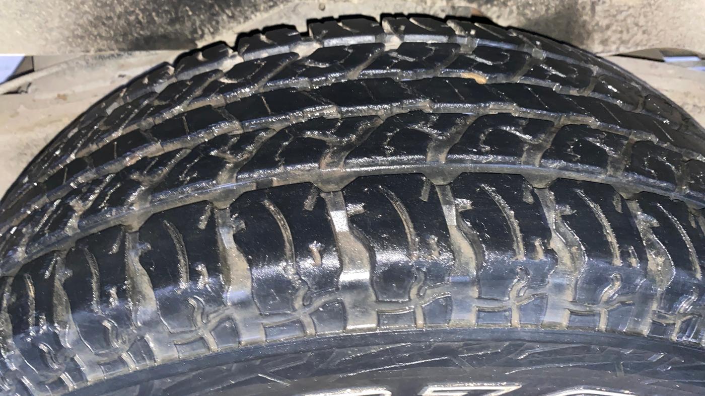 2022 Mahindra Thar LX PETROL HT 4WD AT, Petrol, Automatic, 66,474 km, Right Rear Tyre Tread