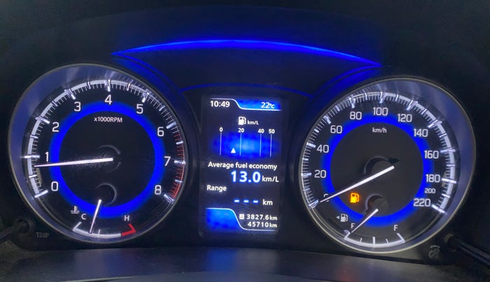 2019 Maruti Baleno ZETA PETROL 1.2, Petrol, Manual, 45,672 km, Odometer Image