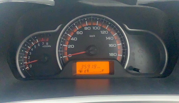2015 Maruti Alto K10 VXI, Petrol, Manual, 35,900 km, Odometer Image