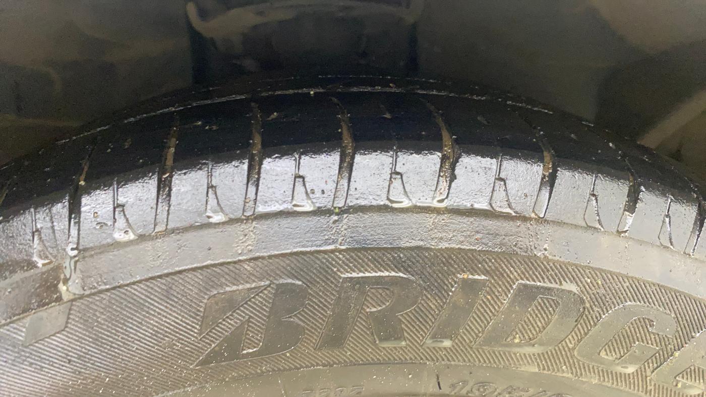 2019 Ford Figo Aspire TITANIUM1.5 DIESEL, Diesel, Manual, 1,16,244 km, Right Front Tyre Tread