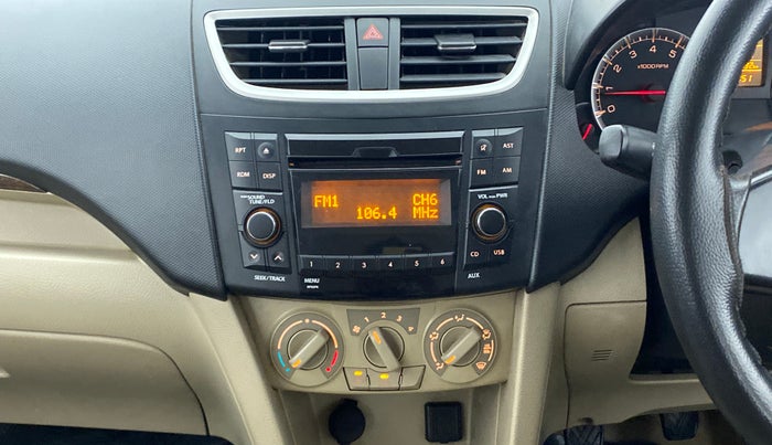 2015 Maruti Swift Dzire VXI, Petrol, Manual, 83,425 km, Air Conditioner