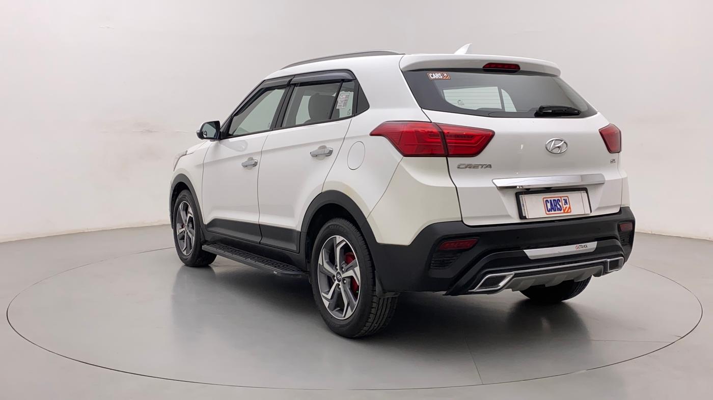 2019 Hyundai Creta SX AT 1.6 PETROL, Petrol, Automatic, 51,652 km, Left Back Diagonal