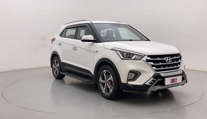 2019 Hyundai Creta SX AT 1.6 PETROL, Petrol, Automatic, 51,652 km, Right Front Diagonal