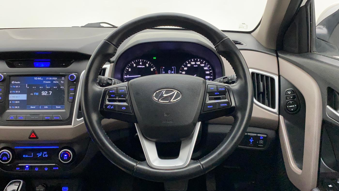 2019 Hyundai Creta SX AT 1.6 PETROL, Petrol, Automatic, 51,652 km, Steering Wheel Close Up